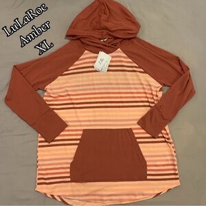 NWT LuLaRoe Amber Hoodie - XL